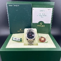 Rolex Datejust Turn O Graph Nero Jubilee