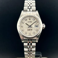 Rolex Lady Datejust 26mm Jubilee Silver Computer Brillanti