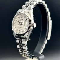 Rolex Lady Datejust 26mm Jubilee Silver Computer Brillanti