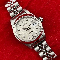 Rolex Lady Datejust 26mm Jubilee Silver Computer Brillanti