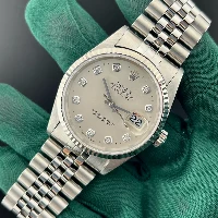 Rolex Datejust 36mm Silver Brillanti Jubilee