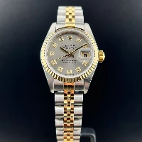 Rolex Lady Datejust 26mm Acciaio & oro Silver Brillanti 