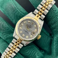 Rolex Lady Datejust 26mm Acciaio & oro Silver Brillanti 