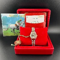 Rolex Lady Datejust 26mm Acciaio & oro Silver Brillanti 