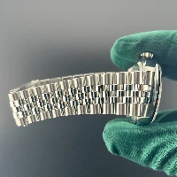 Rolex Datejust 36mm Silver Tapisserie Jubilee