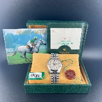Rolex Datejust 36mm Silver Tapisserie Jubilee