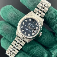 Rolex Lady Datejust 26mm Jubilee Nero Brillanti