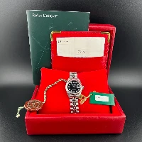 Rolex Lady Datejust 26mm Jubilee Nero Brillanti