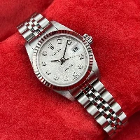 Rolex Lady Datejust 26mm Jubilee Silver Computer Brillanti