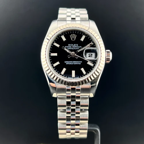 Rolex Lady Datejust 26mm Nero Jubilee