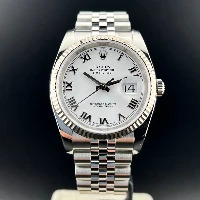 Rolex Datejust 36mm Jubilee Bianco Romani