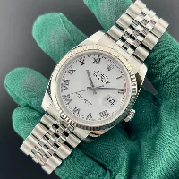 Rolex Datejust 36mm Jubilee Bianco Romani