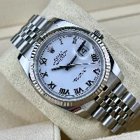 Rolex Datejust 36mm Jubilee Bianco Romani