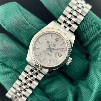 Rolex Lady Datejust 26mm Silver Indici Jubilee