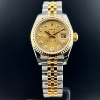 Rolex Lady Datejust 26mm Acciaio & oro Champagne Brillanti