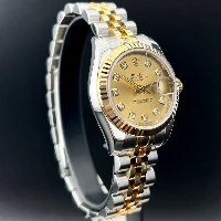 Rolex Lady Datejust 26mm Acciaio & oro Champagne Brillanti
