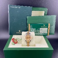 Rolex Lady Datejust 26mm Acciaio & oro Champagne Brillanti