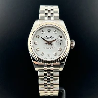 Rolex Lady Datejust 26mm Bianco Brillanti