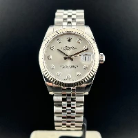 Rolex Datejust 31mm Silver Diamanti Jubilee