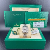 Rolex Datejust 31mm Silver Diamanti Jubilee