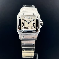 Cartier Santos Galbée Acciaio