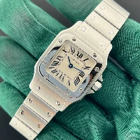 Cartier Santos Galbée Acciaio