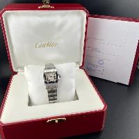 Cartier Santos Galbée Acciaio