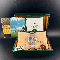 Rolex Datejust 36mm Rosa Romani Ghiera Godronata