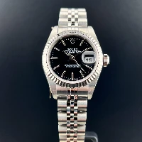 Rolex Lady Datejust 26mm Jubilee Nero Indici
