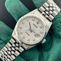Rolex Datejust 36mm Silver Computer Brillanti