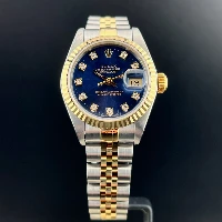 Rolex Datejust 26mm Acciaio & Oro Blu Brillanti 