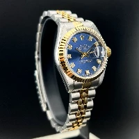 Rolex Datejust 26mm Acciaio & Oro Blu Brillanti 