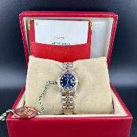 Rolex Datejust 26mm Acciaio & Oro Blu Brillanti 