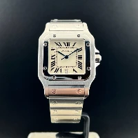 Cartier Santos Galbée Acciaio Medium
