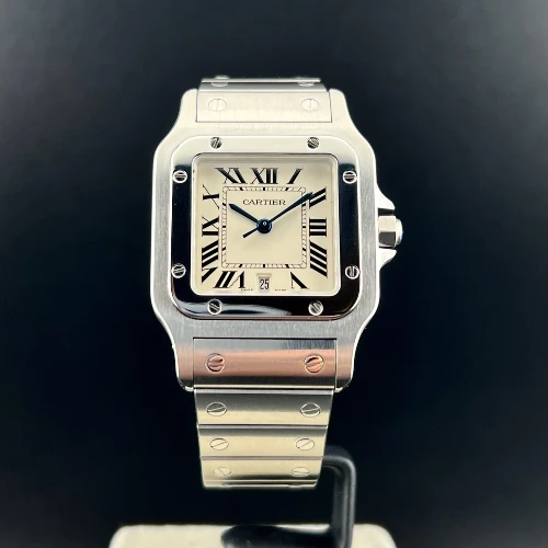Cartier Santos Galbée Acciaio Medium