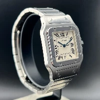 Cartier Santos Galbée Acciaio Medium