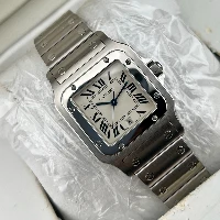 Cartier Santos Galbée Acciaio Medium