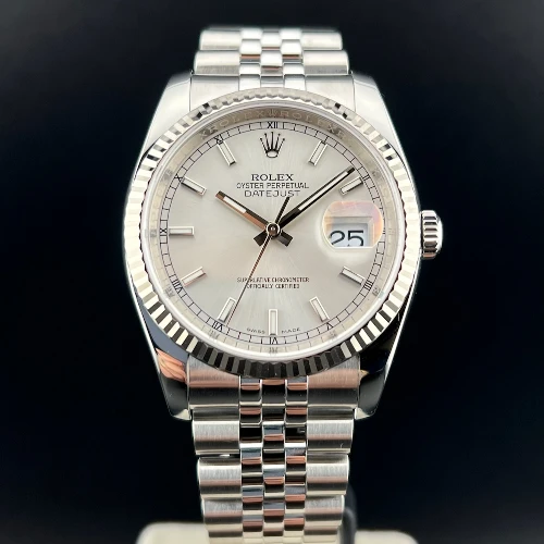Rolex Datejust 36mm Jubilee Silver 
