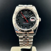 Rolex Datejust Turn O Graph Matte Nero Jubilee