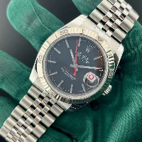 Rolex Datejust Turn O Graph Matte Nero Jubilee