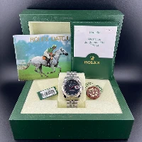 Rolex Datejust Turn O Graph Matte Nero Jubilee