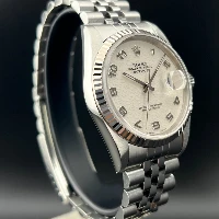 Rolex Datejust 36mm Bianco Computer Jubilee