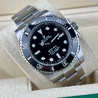 Rolex Submariner No Data Ceramica Nero