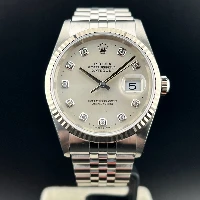 Rolex Datejust 36mm Silver Brillanti