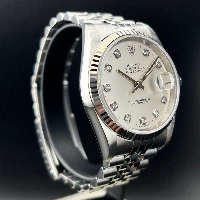 Rolex Datejust 36mm Silver Brillanti