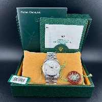 Rolex Datejust 36mm Silver Brillanti