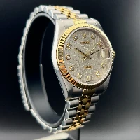 Rolex Datejust 31mm Acciaio & Oro Computer Silver Brillanti