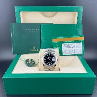 Rolex Datejust 36mm Jubilee Black Indici