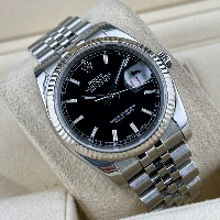 Rolex Datejust 36mm Jubilee Black Indici