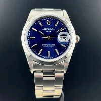 Rolex Oyster Perpetual Date 34mm Nero Indici